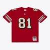 Terrell Owens San Francisco 49ers Mitchell & Ness 1996 Legacy Replica Player Jersey - Red - Front View