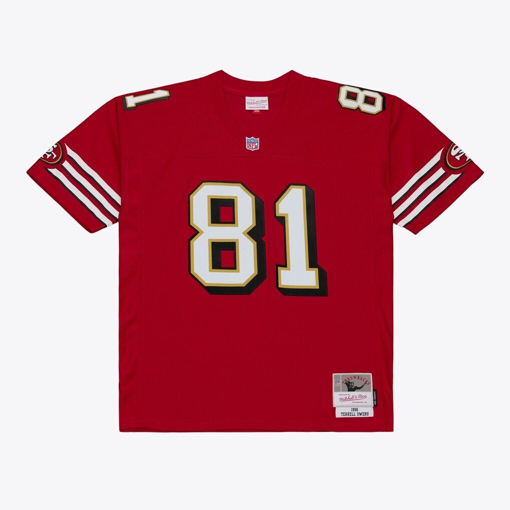 Terrell Owens San Francisco 49ers Mitchell & Ness 1996 Legacy Replica Player Jersey