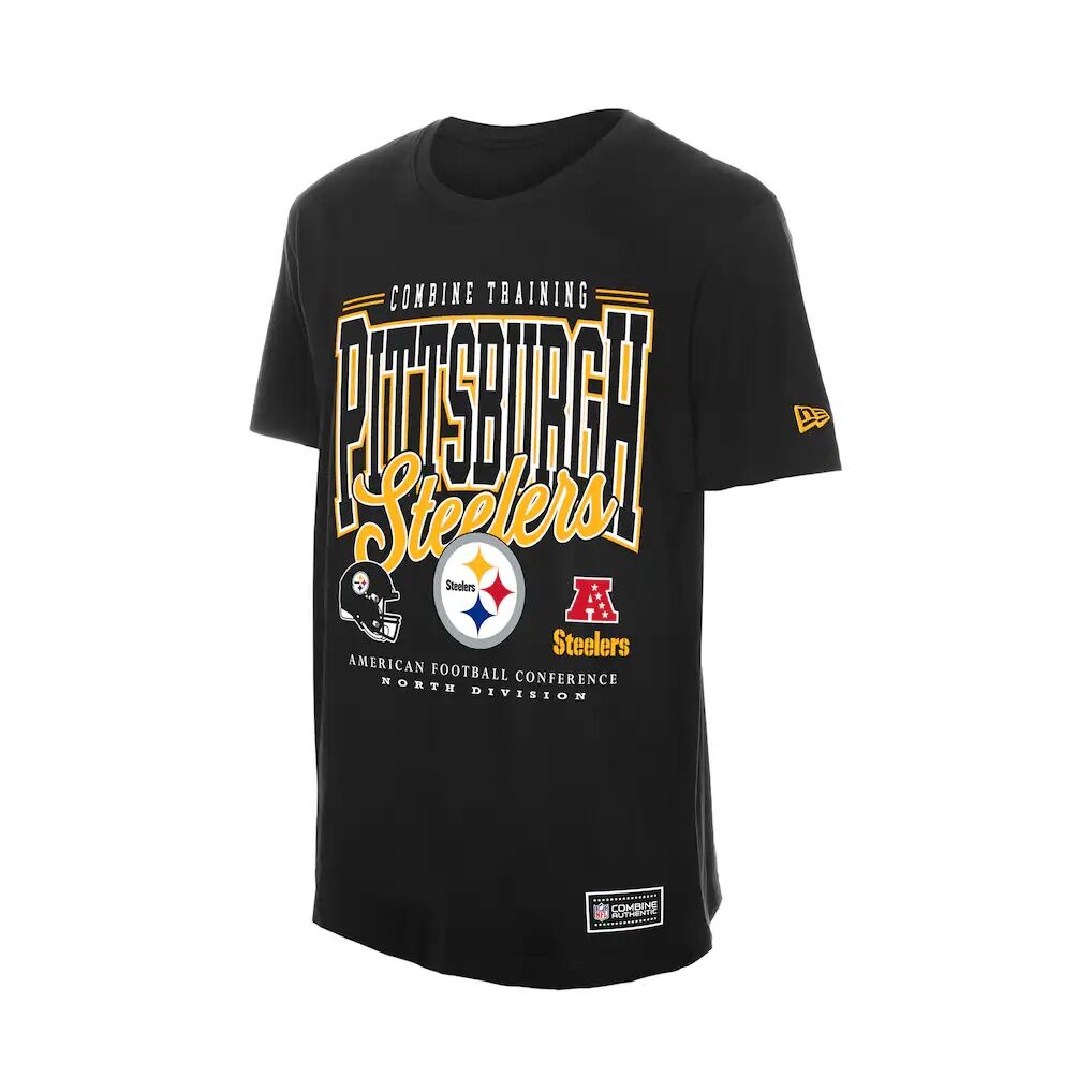 Pittsburgh Steelers New Era Combine Authentic T-Shirt