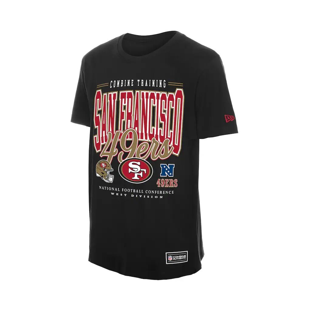 San Francisco 49ers New Era Combine Authentic T-Shirt
