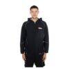 Denver Broncos New Era Combine Authentic Raglan Full-Zip Hoodie - Black - Front View