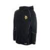 Minnesota Vikings New Era Combine Authentic Raglan Full-Zip Hoodie - Black - Detail View