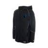 Carolina Panthers New Era Combine Authentic Raglan Full-Zip Hoodie - Black - Detail View