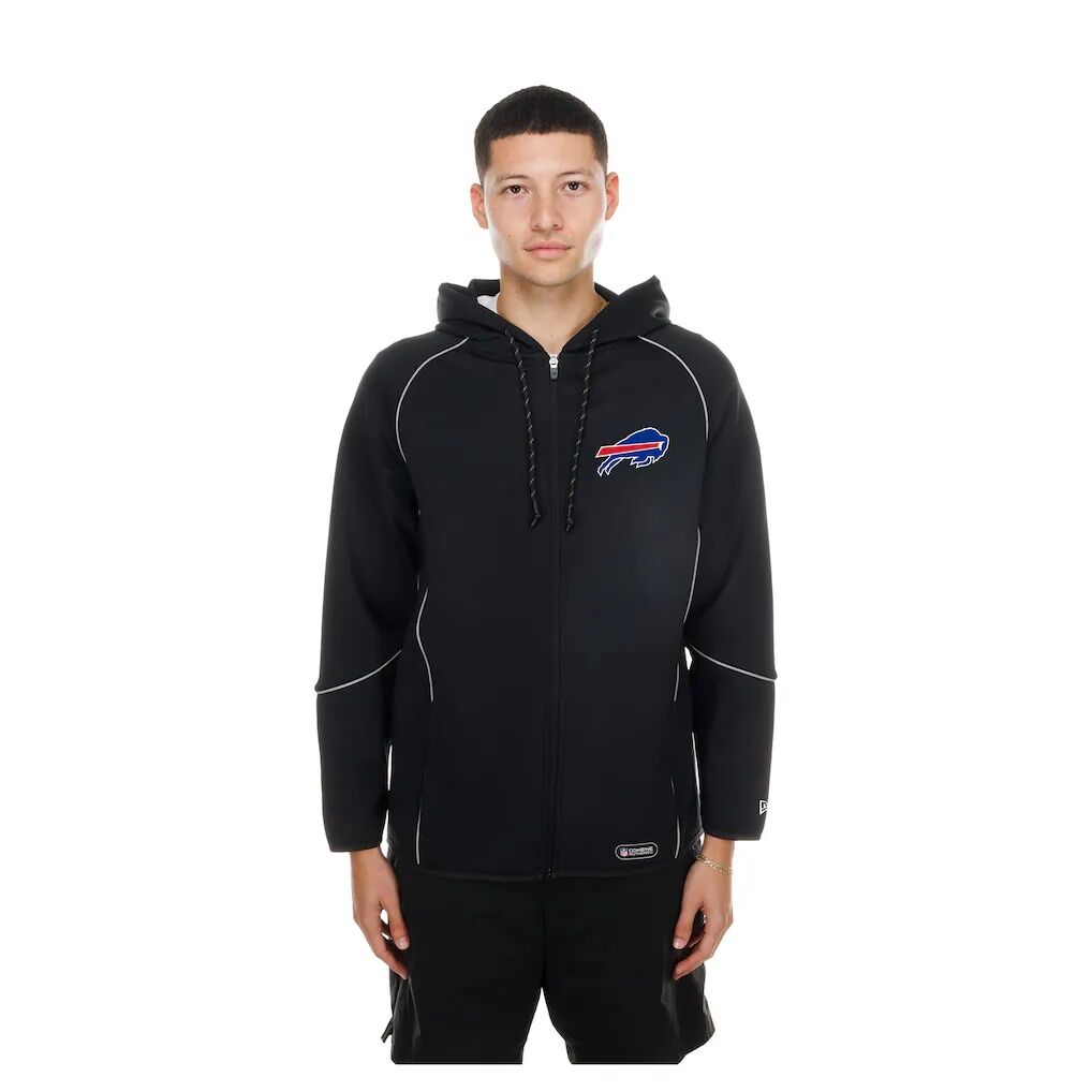 Buffalo Bills New Era Combine Authentic Raglan Full-Zip Hoodie