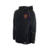 Chicago Bears New Era Combine Authentic Raglan Full-Zip Hoodie - Black - Detail View