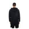 Philadelphia Eagles New Era Combine Authentic Raglan Full-Zip Hoodie - Black - Side View
