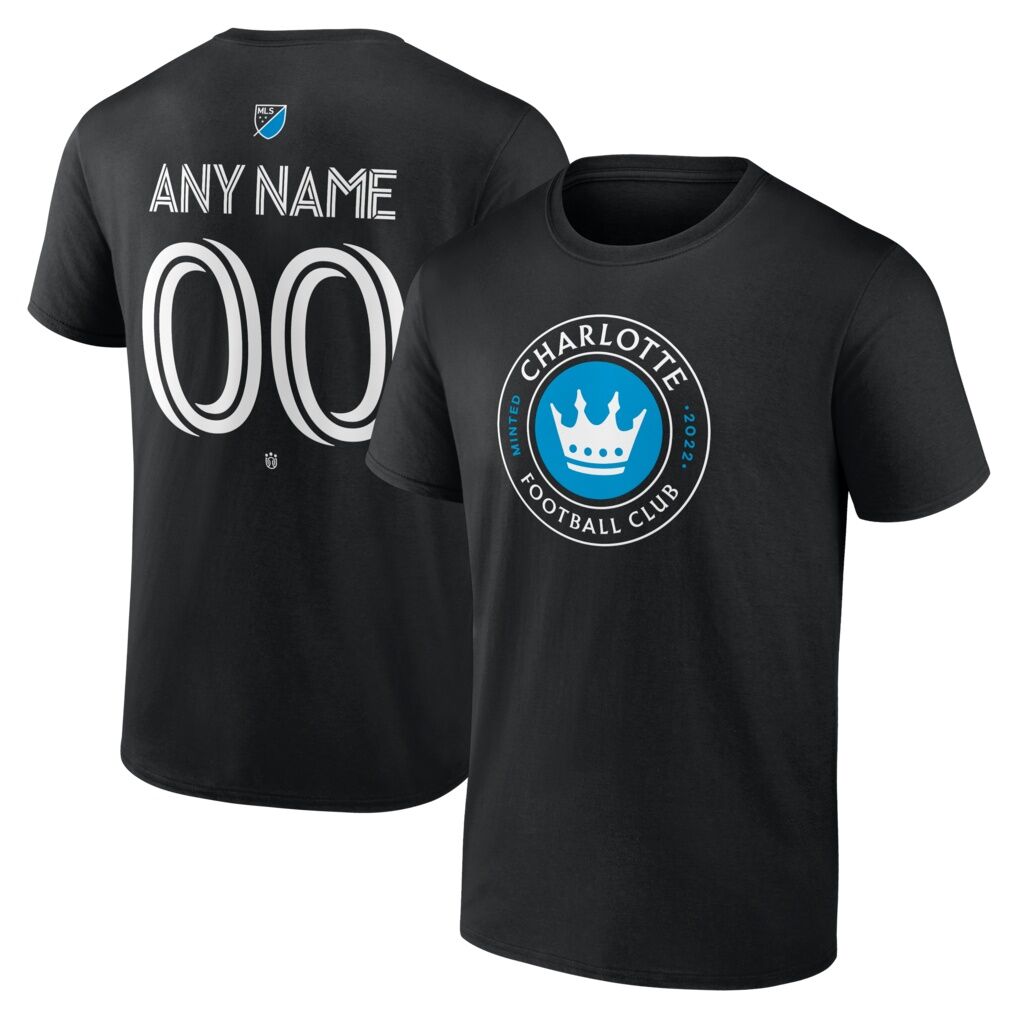 Charlotte FC Big & Tall Team Authentic Custom T-Shirt
