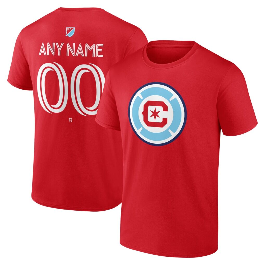 Chicago Fire Big & Tall Team Authentic Custom T-Shirt