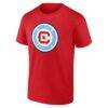 Chicago Fire Big & Tall Team Authentic Custom T-Shirt - Red - Side View