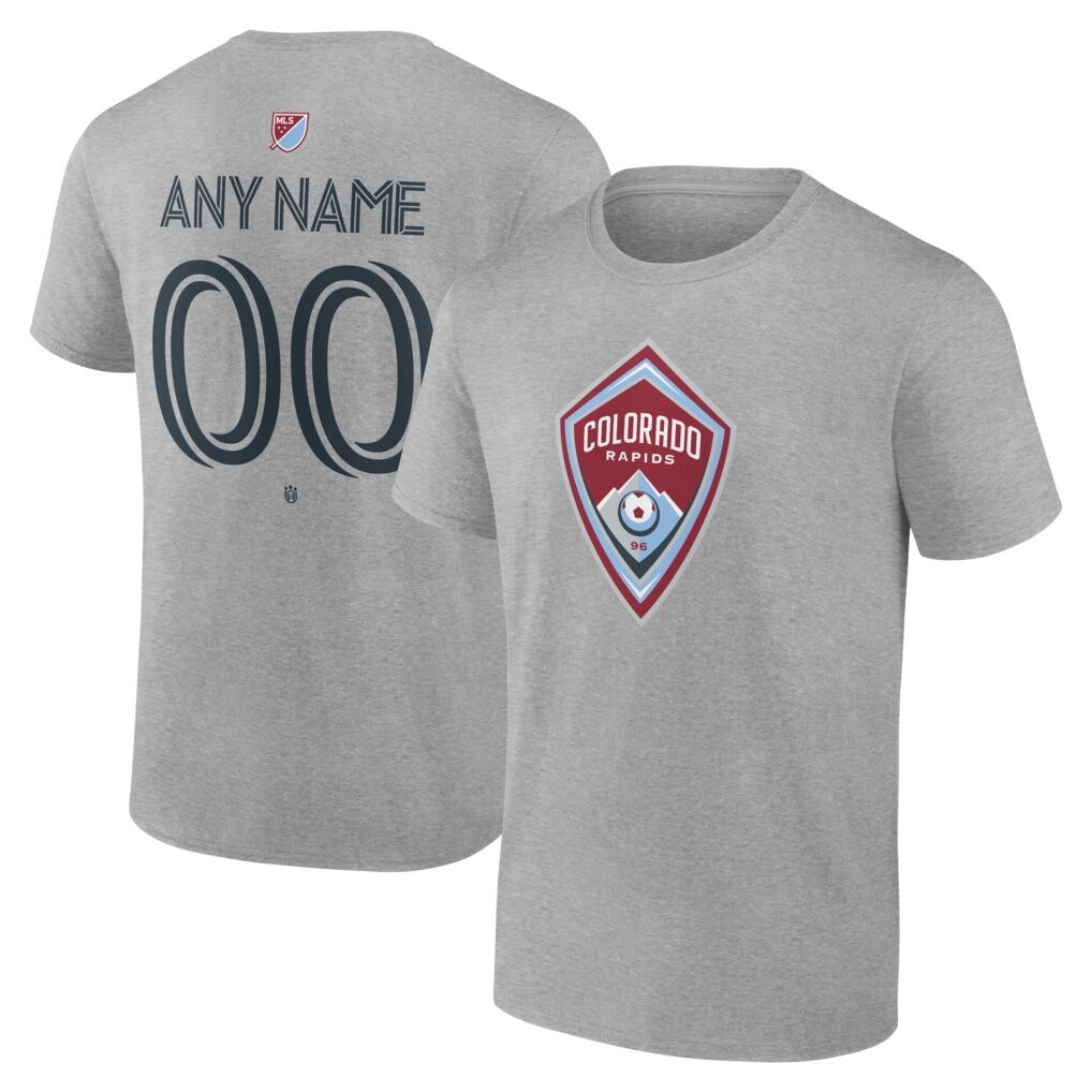 Colorado Rapids Big & Tall Team Authentic Custom T-Shirt
