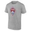 Colorado Rapids Big & Tall Team Authentic Custom T-Shirt - Gray - Side View