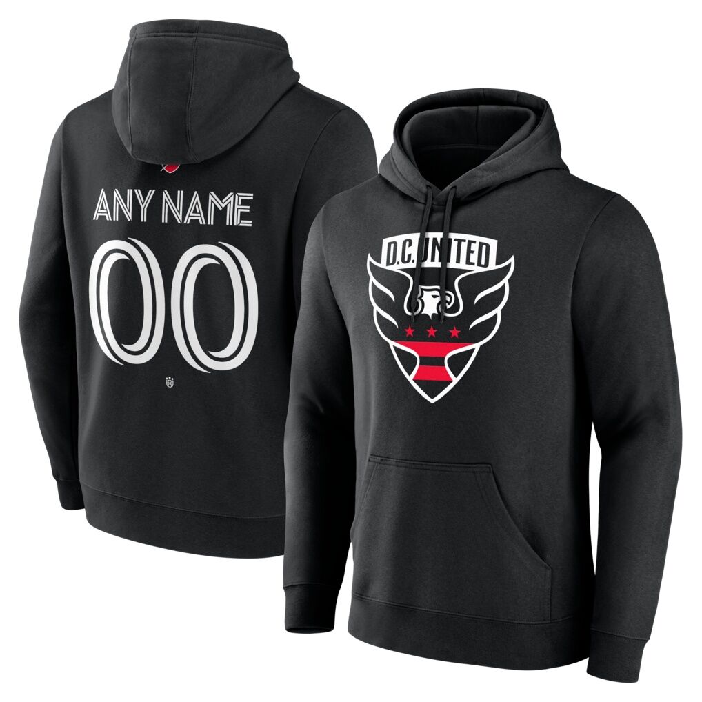 D.C. United Big & Tall Team Authentic Custom Hoodie