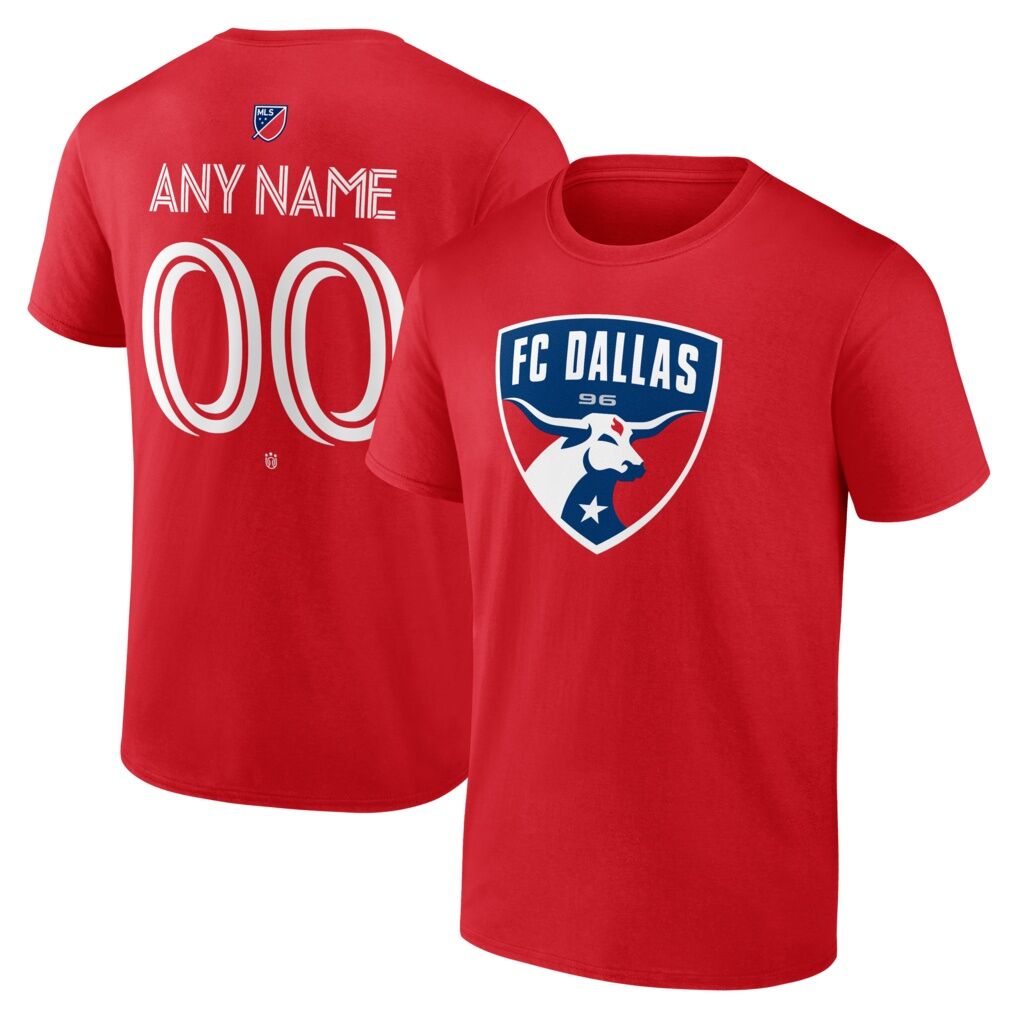 FC Dallas Big & Tall Team Authentic Custom T-Shirt