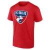 FC Dallas Big & Tall Team Authentic Custom T-Shirt - Red - Side View