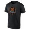 Houston Dynamo FC Big & Tall Team Authentic Custom T-Shirt - Black - Side View