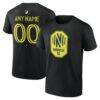 Nashville SC Big & Tall Team Authentic Custom T-Shirt - Black - Front View