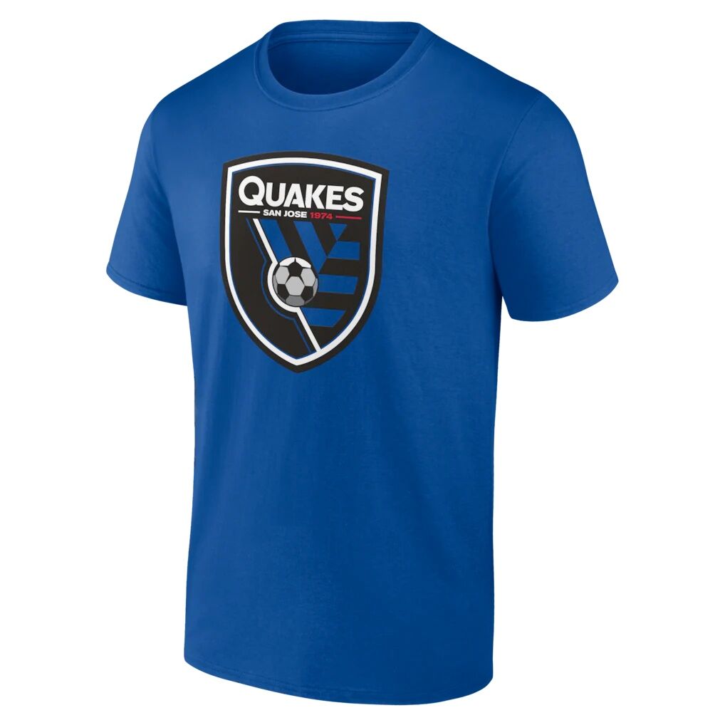 San Jose Earthquakes Big & Tall Team Authentic Custom T-Shirt - Royal