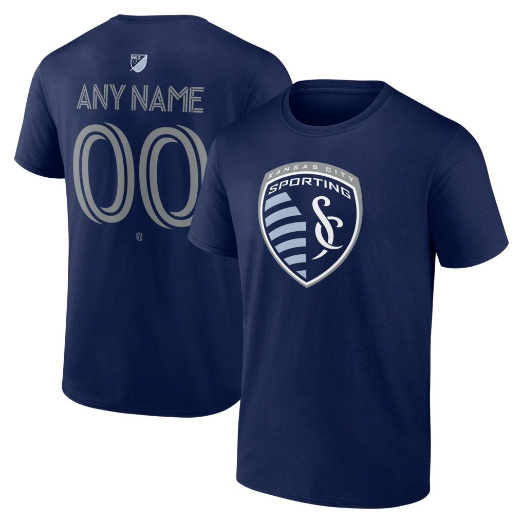 Sporting Kansas City Big & Tall Team Authentic Custom T-Shirt