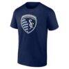 Sporting Kansas City Big & Tall Team Authentic Custom T-Shirt - Navy - Side View