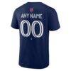 St. Louis CITY SC Big & Tall Team Authentic Custom T-Shirt - Navy - Detail View