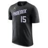 Devin Booker Phoenix Suns Jordan Brand Name & Number T-Shirt - Black - Side View