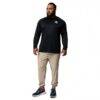 Georgia Bulldogs Columbia Big & Tall Terminal Tackle Long Sleeve Omni-Shade T-Shirt - Black - Front View