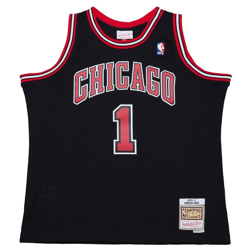 Derrick Rose Chicago Bulls Mitchell & Ness Big & Tall 2010/11 Swingman Jersey
