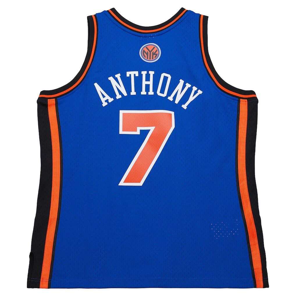 Carmelo Anthony New York Knicks Mitchell & Ness Big & Tall 2010/11 Swingman Jersey