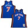 Carmelo Anthony New York Knicks Mitchell & Ness Big & Tall 2010/11 Swingman Jersey - Blue - Front View