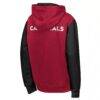 Arizona Cardinals Outerstuff Youth Stadium Colorblock Full-Zip Hoodie - Red - Detail View