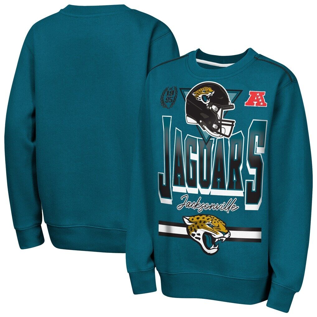 Jacksonville Jaguars Outerstuff Youth Run & Gun Fleece Sweatshirt