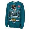 Jacksonville Jaguars Outerstuff Youth Run & Gun Fleece Sweatshirt - Teal - Side View