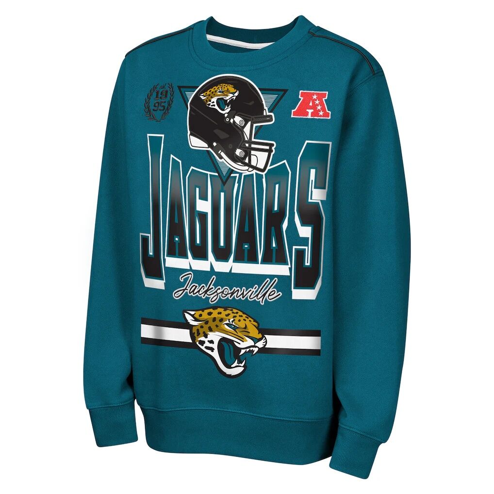 Jacksonville Jaguars Outerstuff Youth Run & Gun Fleece Sweatshirt