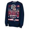 New England Patriots Outerstuff Youth Run & Gun Fleece Sweatshirt - Navy - Side View