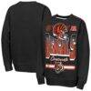 Cincinnati Bengals Outerstuff Youth Run & Gun Fleece Sweatshirt - Black - Front View