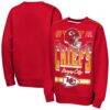 Kansas City Chiefs Outerstuff Youth Run & Gun Fleece Sweatshirt - Red - Front View