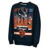 Chicago Bears Outerstuff Youth Run & Gun Fleece Sweatshirt - Navy - Side View