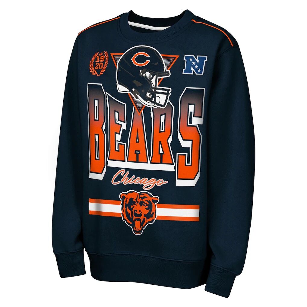 Chicago Bears Outerstuff Youth Run & Gun Fleece Sweatshirt