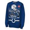 Indianapolis Colts Outerstuff Youth Run & Gun Fleece Sweatshirt - - Side View