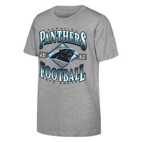 Carolina Panthers Outerstuff Youth NFL Of Days Past T-Shirt - - Front View