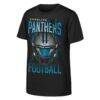 Carolina Panthers Outerstuff Youth Full Gear T-Shirt - Black - Front View