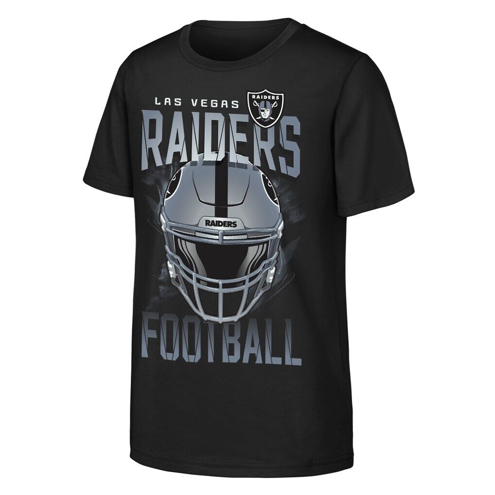 Las Vegas Raiders Outerstuff Youth Full Gear T-Shirt