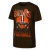 Cleveland Browns Outerstuff Youth Full Gear T-Shirt - Brown - Front View