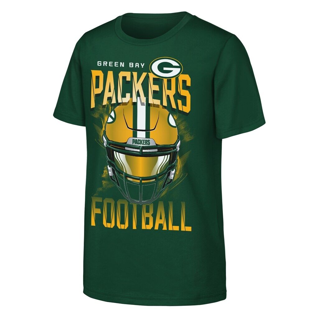 Green Bay Packers Outerstuff Youth Full Gear T-Shirt