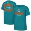 Miami Dolphins Outerstuff Youth Top Pick T-Shirt - - Front View
