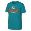 Miami Dolphins Outerstuff Youth Top Pick T-Shirt - - Side View