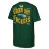 Green Bay Packers Outerstuff Youth Top Pick T-Shirt - Green - Detail View