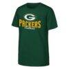 Green Bay Packers Outerstuff Youth Top Pick T-Shirt - Green - Side View