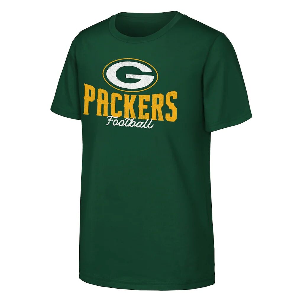 Green Bay Packers Outerstuff Youth Top Pick T-Shirt