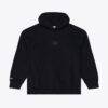 Los Angeles Lakers Mitchell & Ness Core Fleece Hoodie - Black - Front View